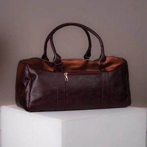 IVAR® Burgundy Vintage Duffle Bag